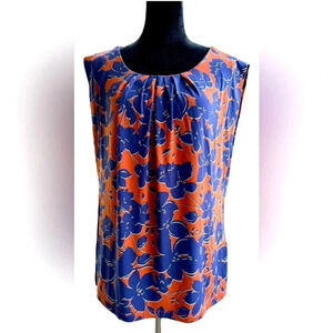 Tahari women’s cap sleeve stretch top sz XL nwt#003